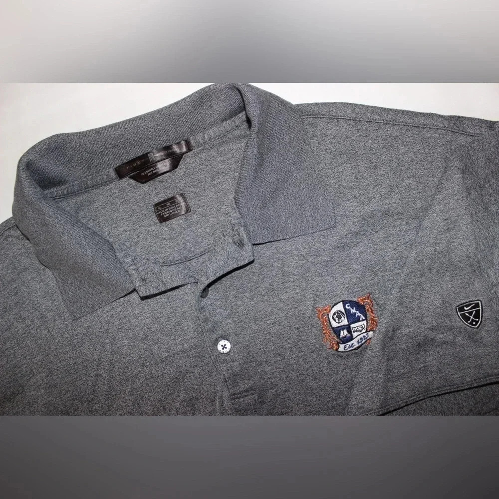 Men’s Nike Tiger Woods Double Mercerized Solid Color Cotton Golf Casual Polo XL